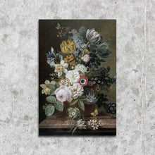 Afbeelding in Gallery-weergave laden, Stilleven met bloemen en boek
