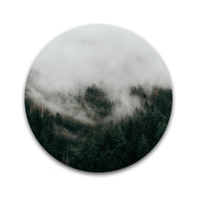 Afbeelding in Gallery-weergave laden, Mist in een bergbos - Rond
