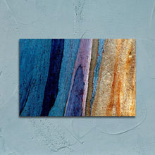 Afbeelding in Gallery-weergave laden, Geode blauw/paars/goud
