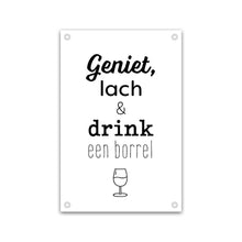 Afbeelding in Gallery-weergave laden, Geniet, lach &amp; drink een borrel
