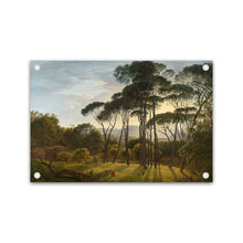 Afbeelding in Gallery-weergave laden, Italiaans landschap met parasoldennen
