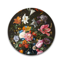 Afbeelding in Gallery-weergave laden, Vaas met bloemen (De Heem) - Rond
