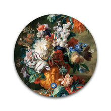 Afbeelding in Gallery-weergave laden, Boeket met bloemen in een urn - Rond
