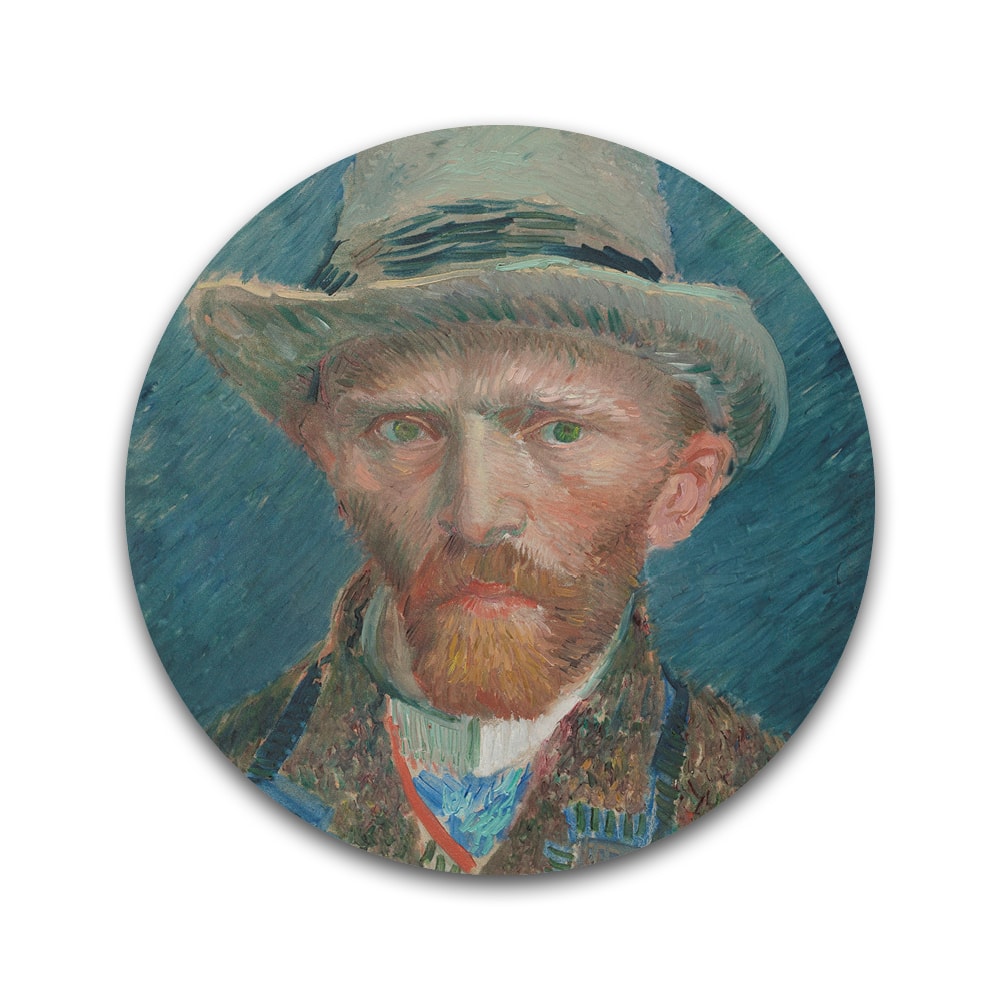 Zelfportret Van Gogh - Rond