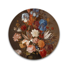 Afbeelding in Gallery-weergave laden, Stilleven met bloemen (Van der Ast) - Rond
