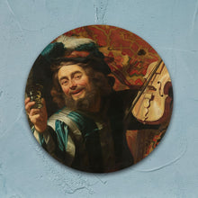 Afbeelding in Gallery-weergave laden, De vrolijke vioolspeler - Rond
