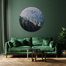 Afbeelding in Gallery-weergave laden, Dennebomen in de bergen - Rond
