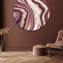 Afbeelding in Gallery-weergave laden, Agaatsteen met marmertextuur  - Rond
